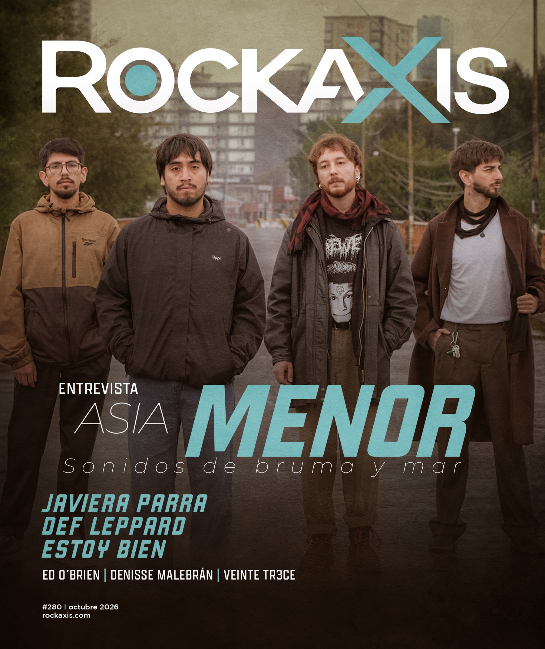 Revista #Rockaxis280: Estoy Bien, Javiera Parra, Asia Menor, Def Leppard y más